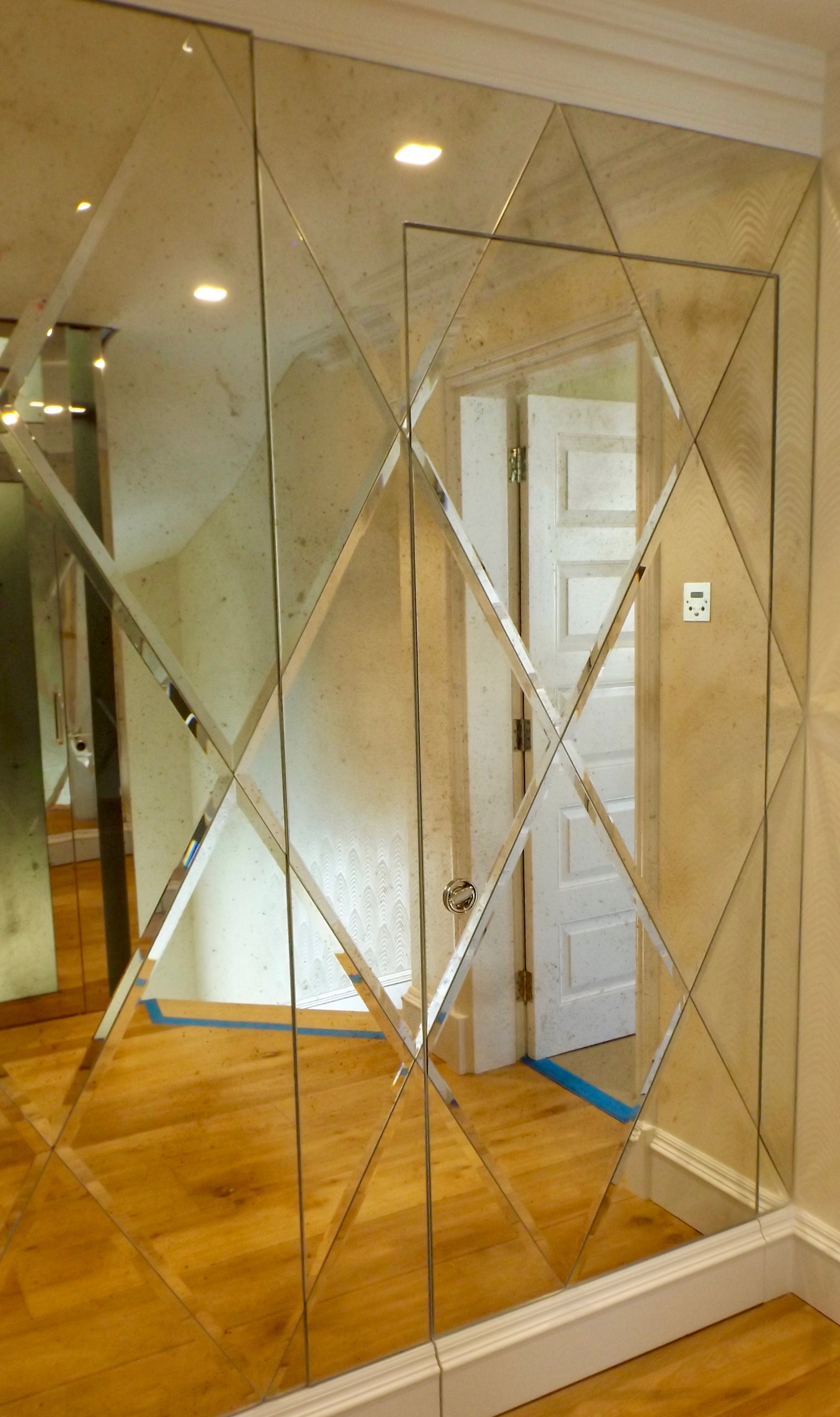 Bevelled Mirror - South London Glass, Osborn Glass Bevelled Mirror - South London Glass, Osborn Glass