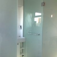Etched Shower Enclosure
