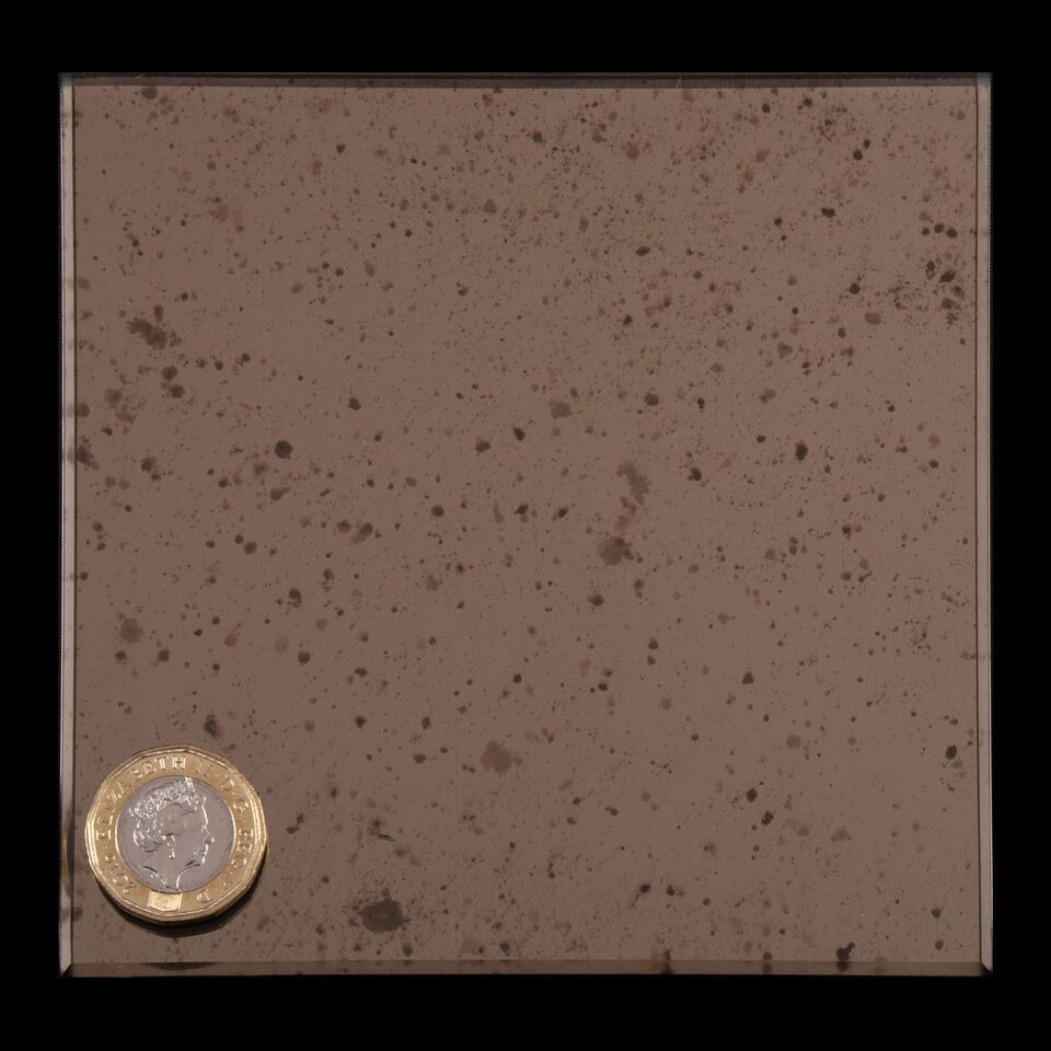 Bronze PDY - South London Glass Freckled Bronze PDY Antique Mirror Panels