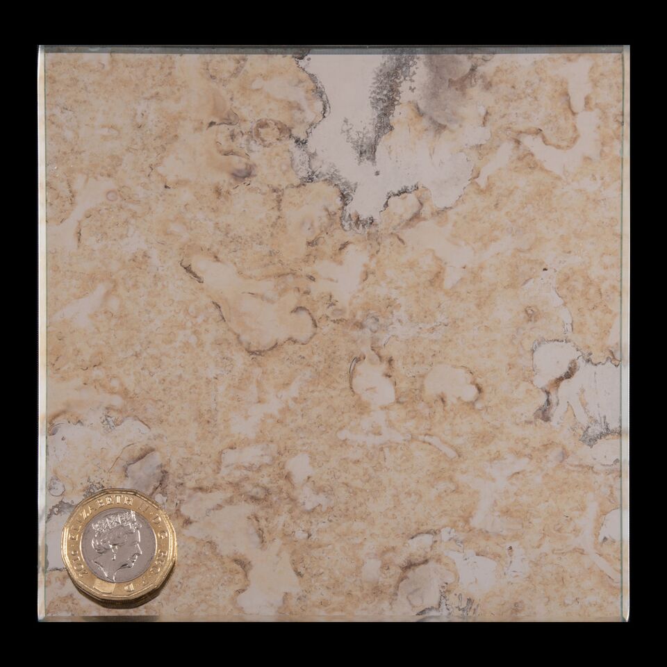 GLX Antique - South London Glass Clouded Silver & Gold Antique Mirror Panels