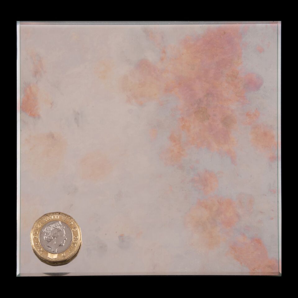 Rose Antique - South London Glass Rose Silver Antique Mirror Panels