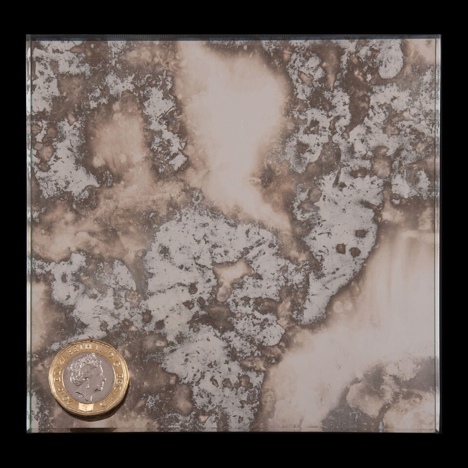 Storm Antique - South London Glass Silver storm - heavily distressed - antique mirror